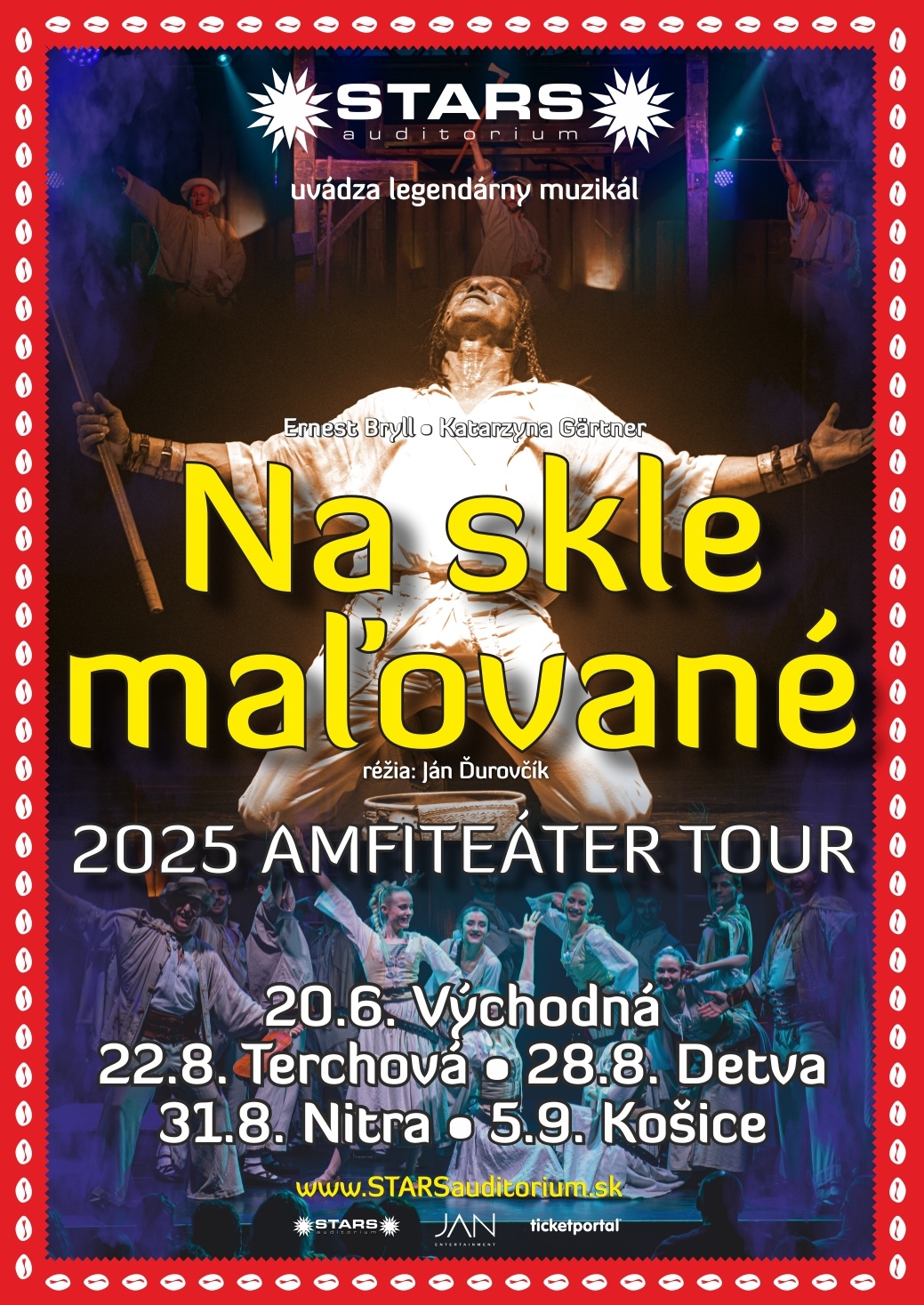 Na skle maľované.